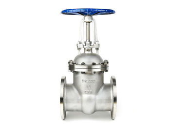 DIN CF8 CF8m Stainless Steel Gate Valve Flange Type For Flow Control